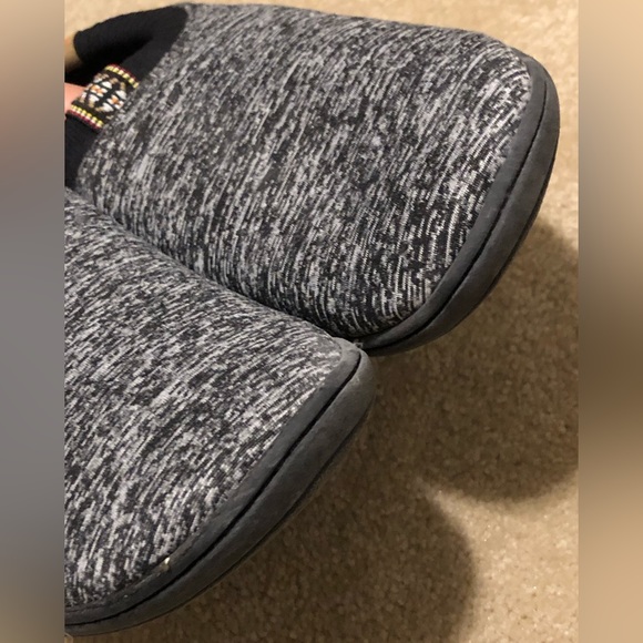 ACRON EXPLORER SHOE SLIPPER BLACK HEATHERED SLIP ON 10.5 -11.5 - Picture 3 of 9